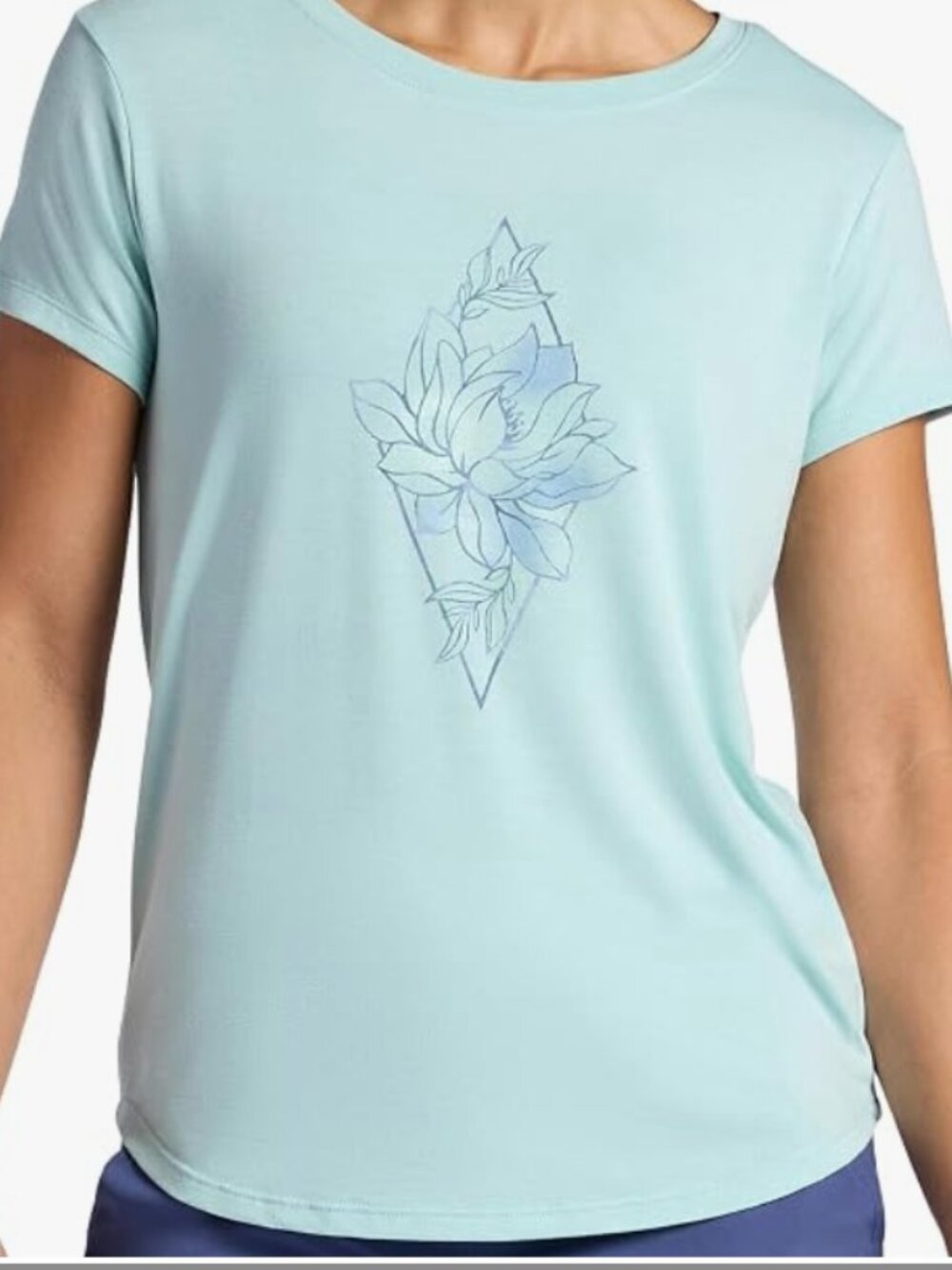 Gaiam Graphic Flower T- Shirt